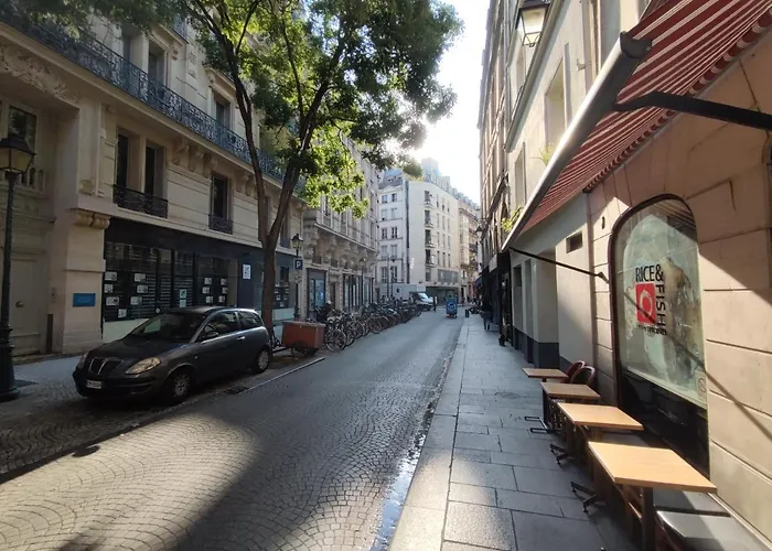 2pers#les Halles#etienne Marcel#ac パリ