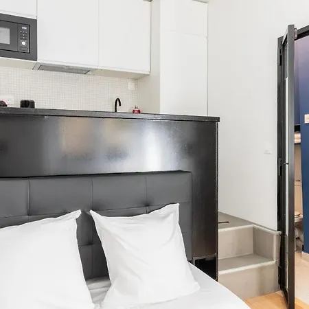 2pers#les Halles#etienne Marcel#ac Apartmán *